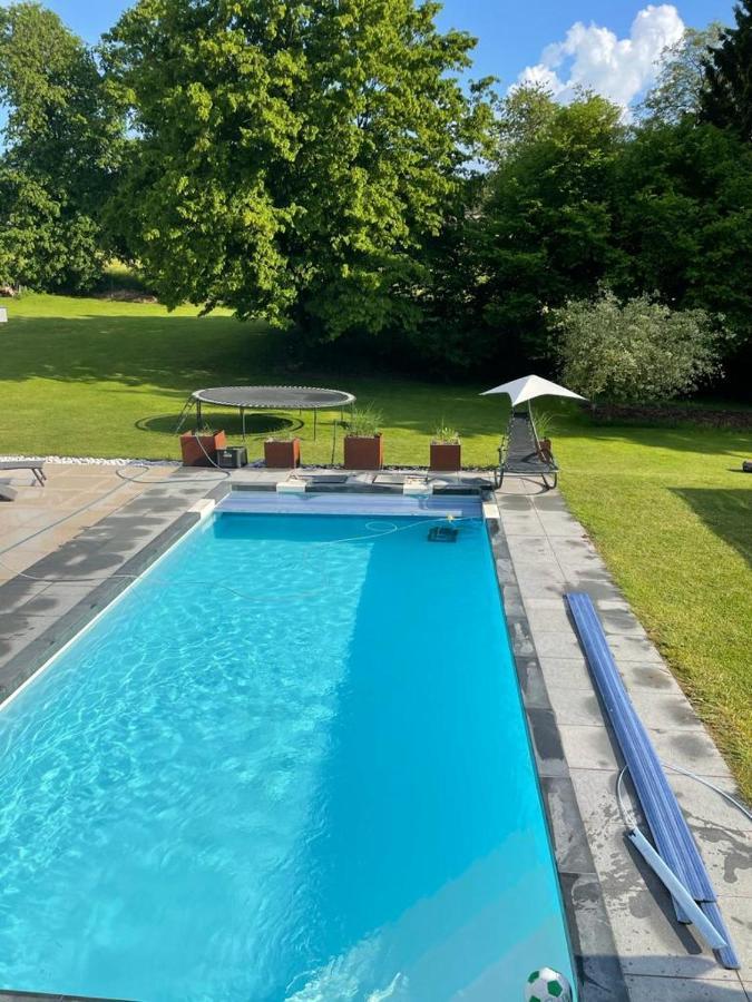 Appartement 5 Personnes Avec Acces Piscine Et Jacuzzi Villers-la-Ville Dış mekan fotoğraf