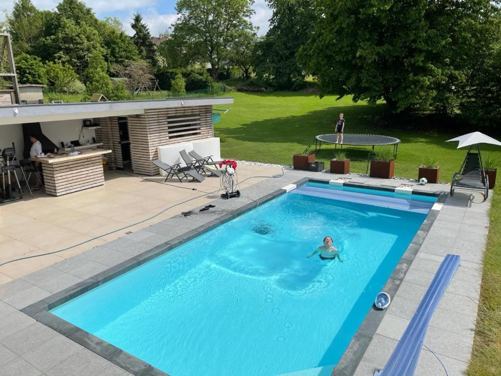 Appartement 5 Personnes Avec Acces Piscine Et Jacuzzi Villers-la-Ville Dış mekan fotoğraf